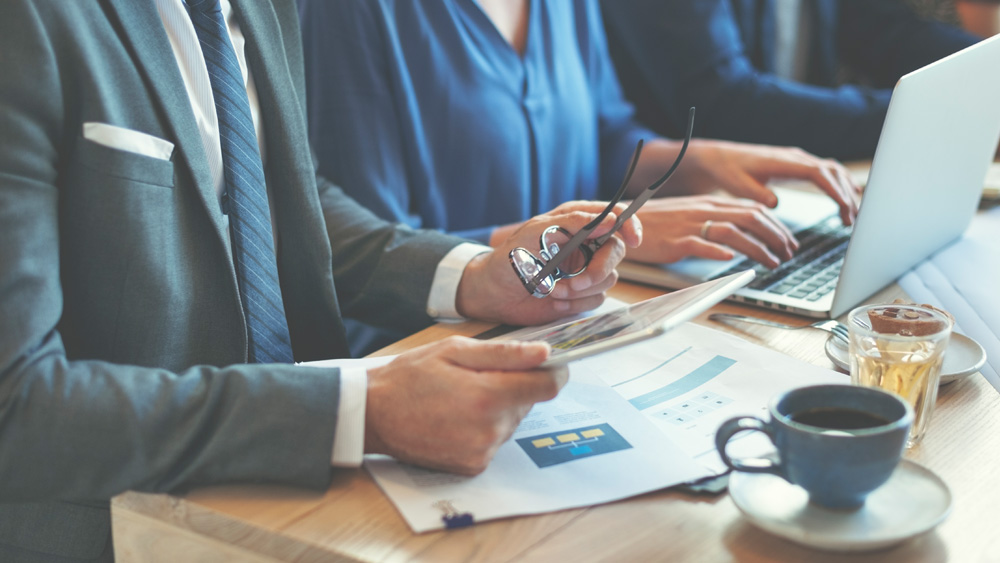 Work collaboration over coffee