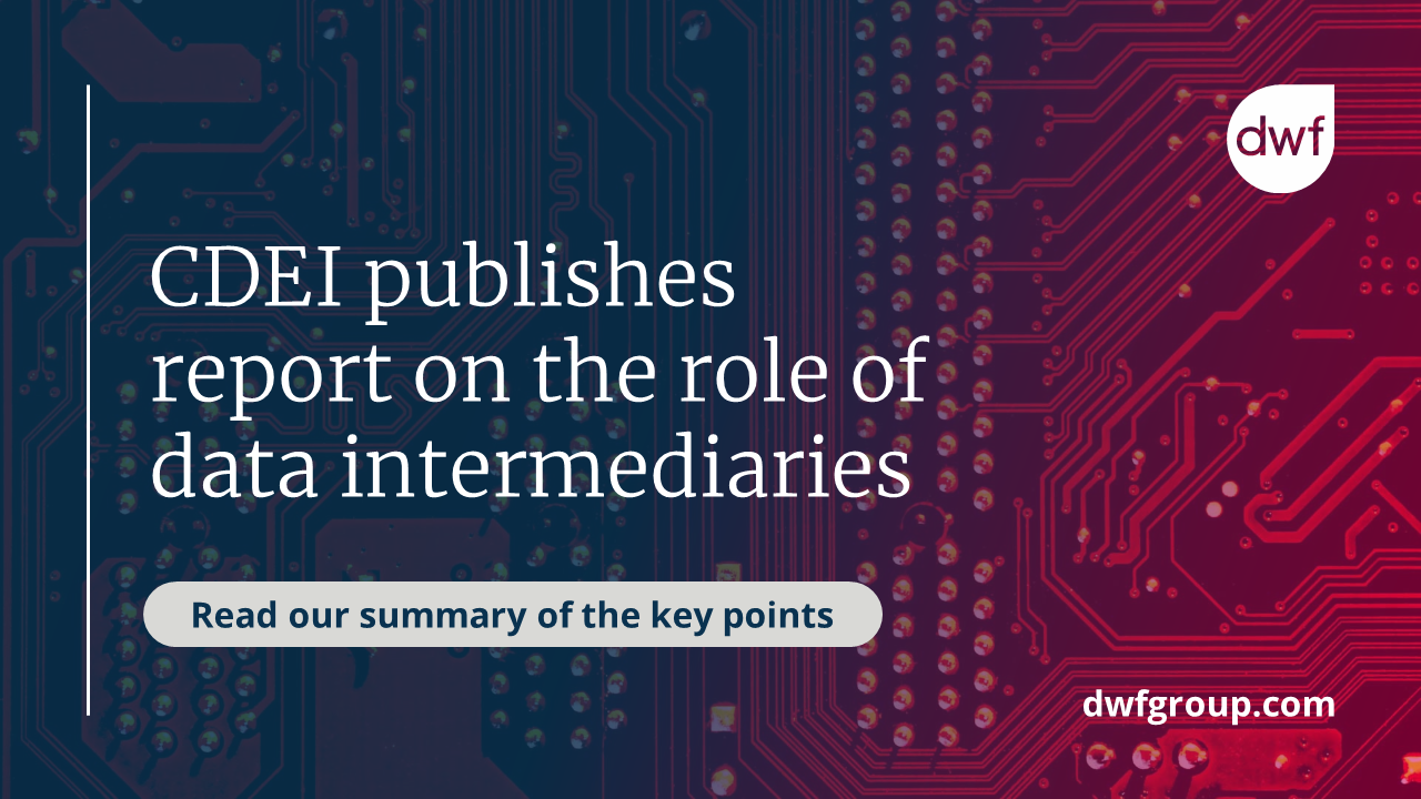 The role of data intermediaries | DWF Group