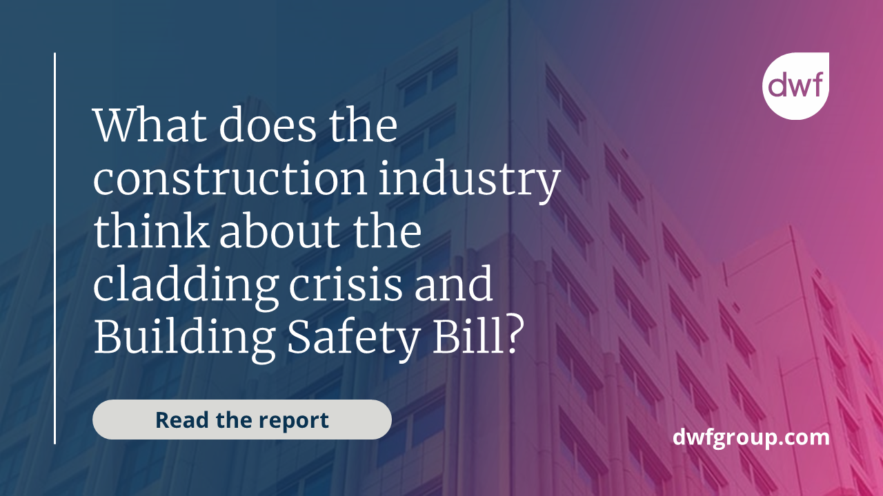 New building safety regime | Reports | DWF Group