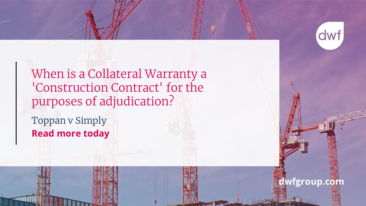 collateral warranty assignments
