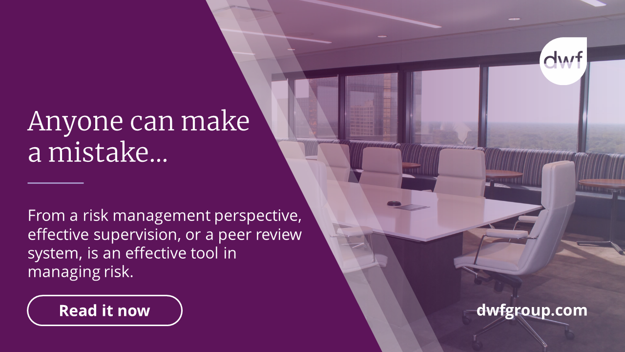 Anyone can make a mistake DWF