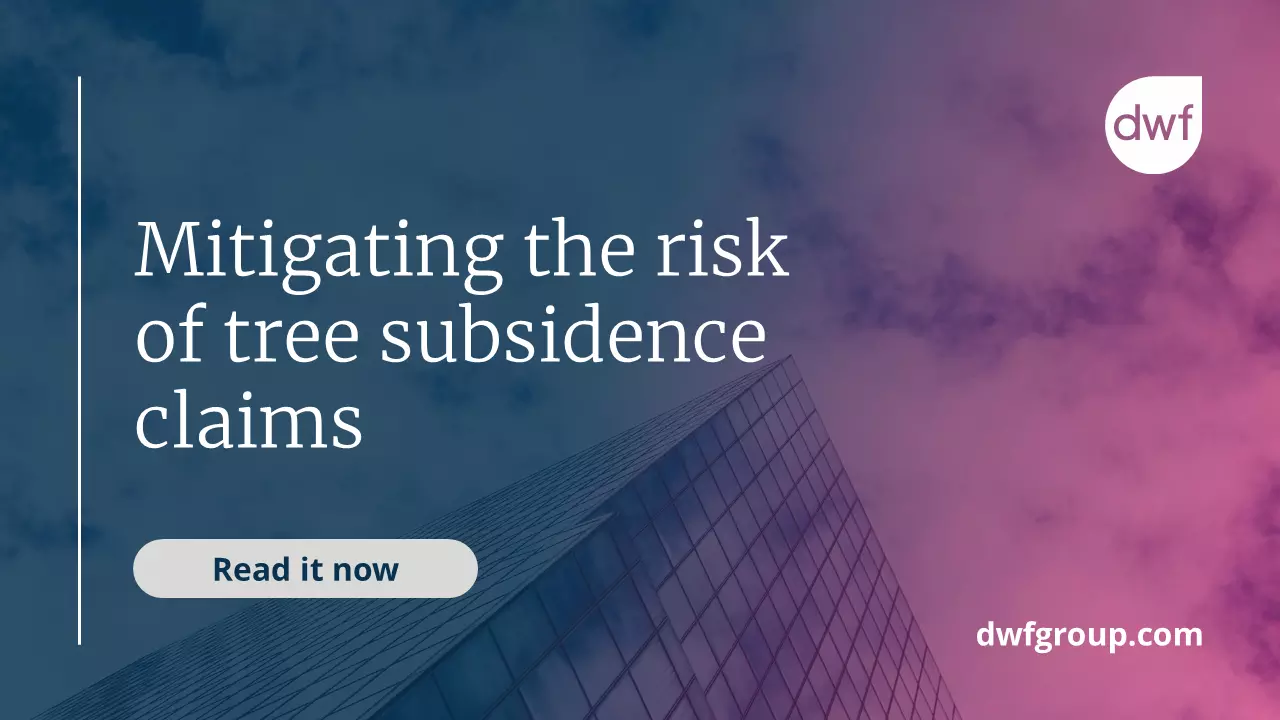 Mitigating the Risk of Tree Subsidence Claims DWF