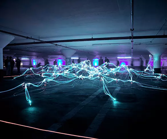 Neon connected tab image